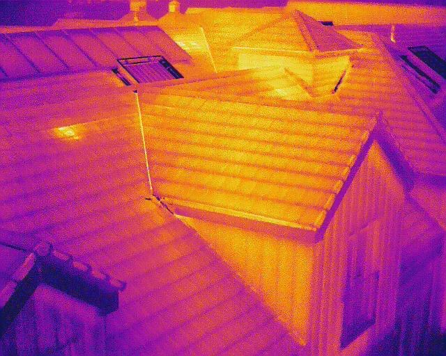 Thermal Imaging Roof Survey Image Southampton